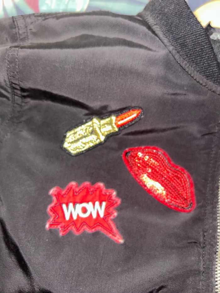 Veste blouson bombers rock Jennifer - photo numéro 4