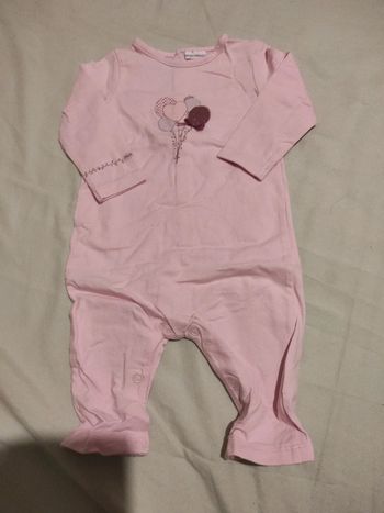 Grenouillère T3M p'tit bisou