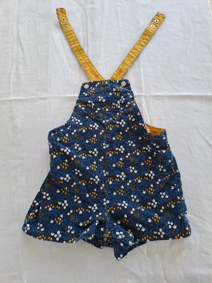 Salopette short obaïbi 86 cms