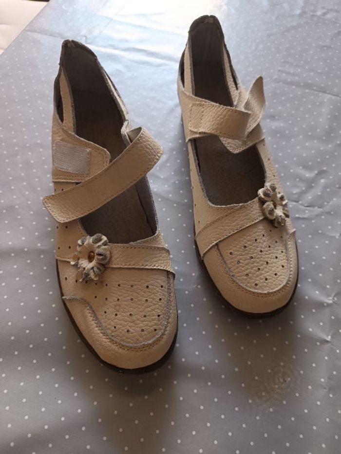 Mocassins souples T38 en cuir la bottine souriante