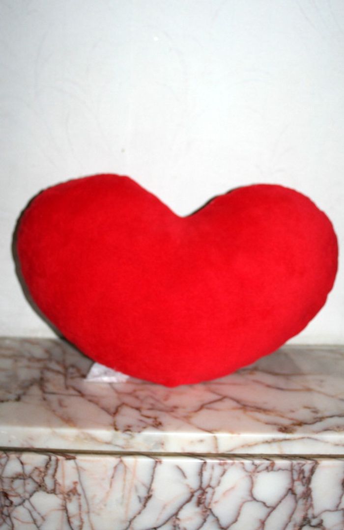 Peluche Coeur 35x25cm - photo numéro 2