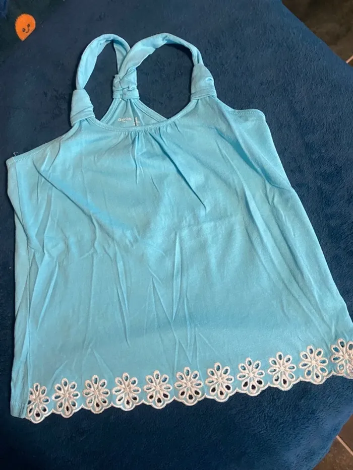 Debardeur turquoise