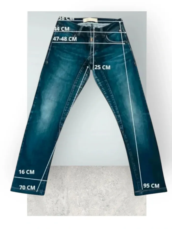 Jean Timezone,coupe slim ,taille haute ,texture elasthanne - photo numéro 15