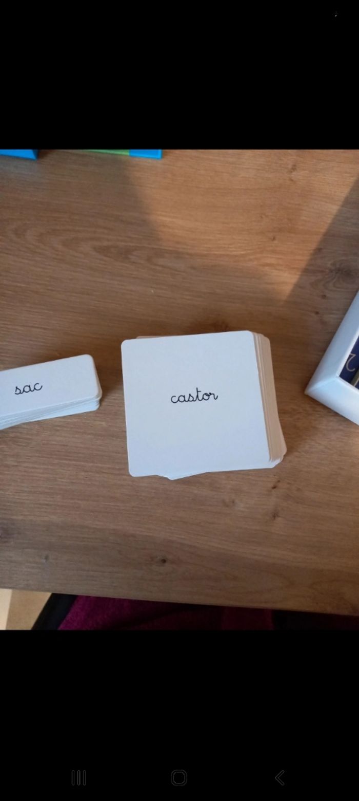 Coffret de lecture montessori - photo numéro 4