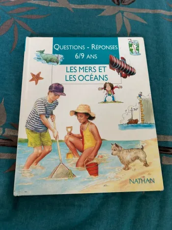Livre les mers et les océans questions - réponses 6 / 9 ans