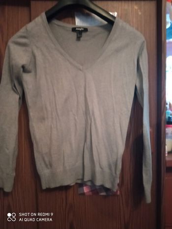 Pull gris Jennyfer taille L
