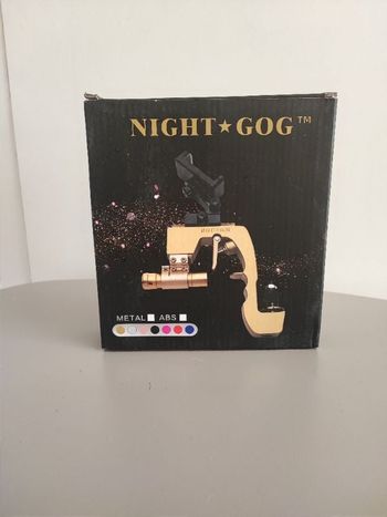 Pistolet à champagne NIGHT GOG – NEUF en boîte 🎉