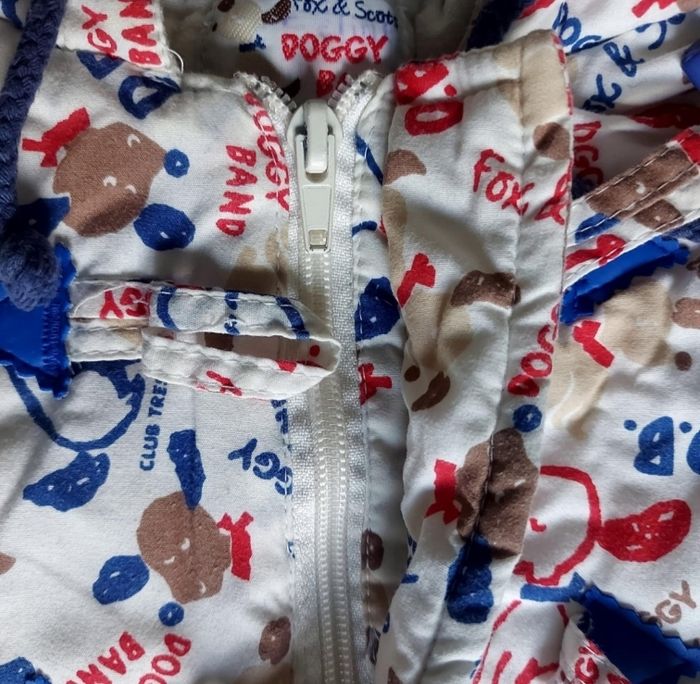 Combinaison automne-hiver bébé 6 mois "Fox & Scots" - photo numéro 3