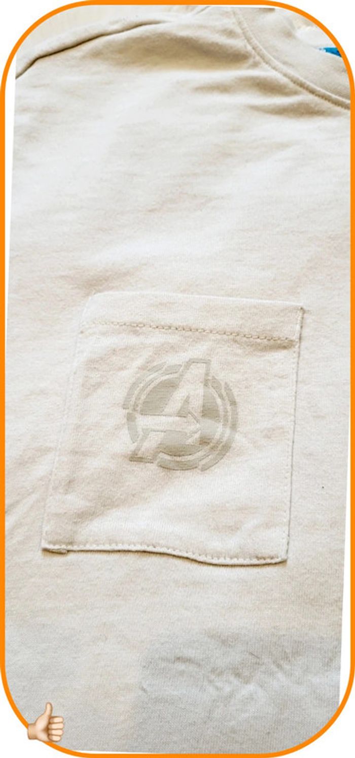Tee shirt - Marvel - Homme - Blanc - Avengers - Taille M - photo numéro 4