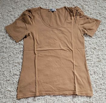 Tee-shirt manches courtes froncées