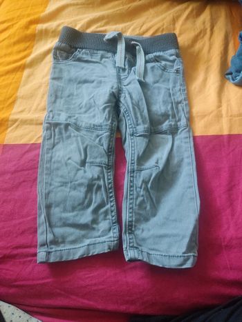 Pantalon gris kimbaloo