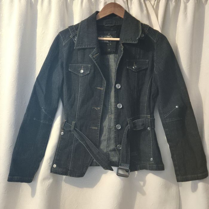 Veste en jean cintrée