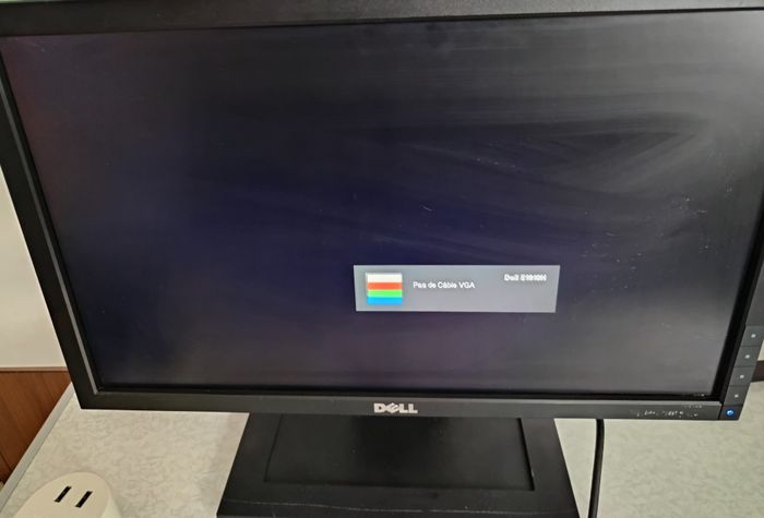 Écran PC ordinateur - DELL E1910HC - LCD 19" - VGA - Test OK