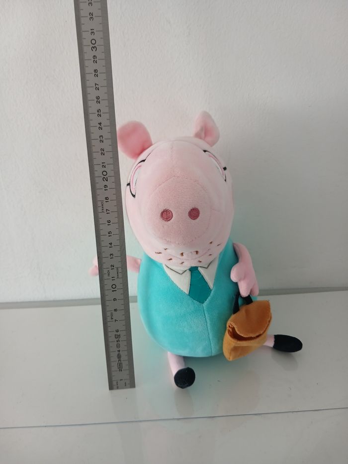 Lot 3 Peluches Peppa Pig - Ty & Officiel - photo numéro 6
