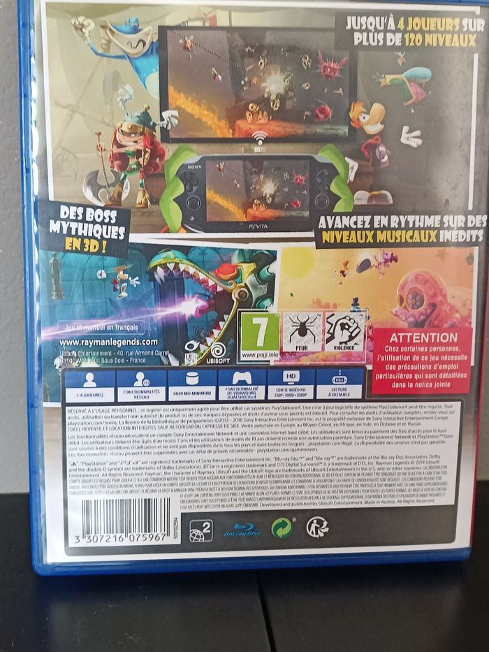 Jeu PS4 Rayman - photo numéro 2