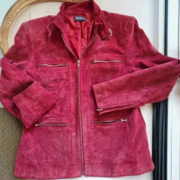 Blouson rose multiple 🌹T4 🌹 bien lire la composition dans l annonce - photo numéro 2