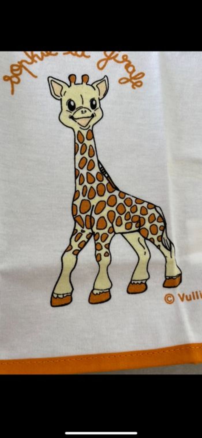Bavoir Sophie la girafe Neuf - photo numéro 6