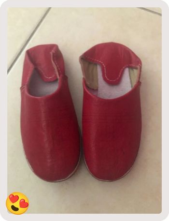 Babouche traditionnelle