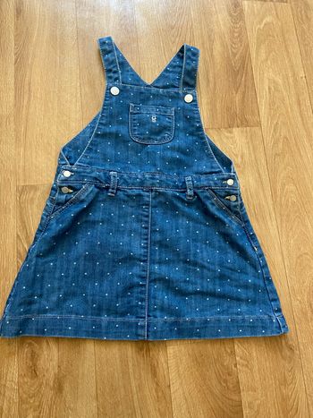Robe salopette fille 3 ans