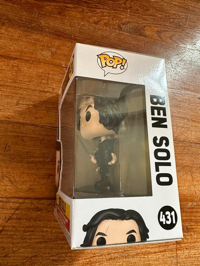 NEUF Figurine Funko Pop Star Wars 431 Ben Solo tête oscillante vinyle - photo numéro 2
