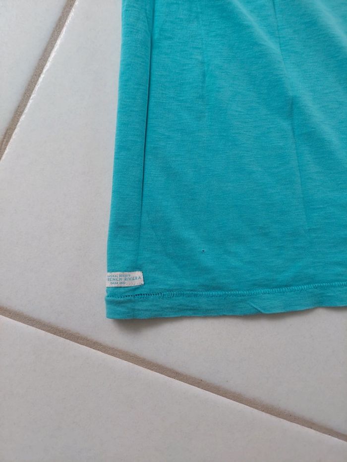 Tee Shirt turquoise Kaporal 14 ans - photo numéro 5