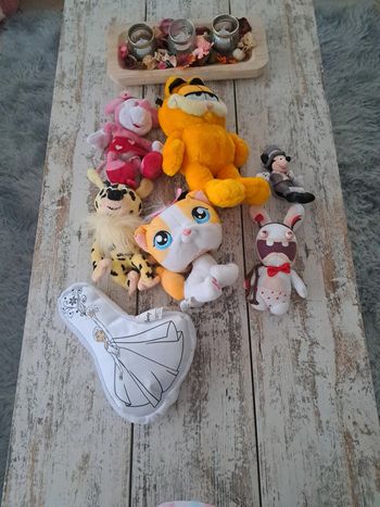 Lot de 7 peluches
