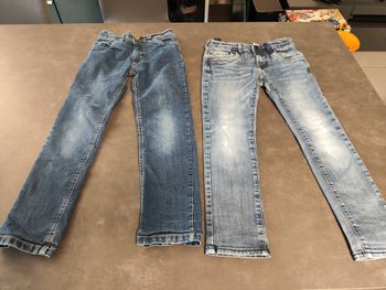 Lot de 2 pantalons  enfant garçon Orchestra & Okaïdi– Taille 8 ans –