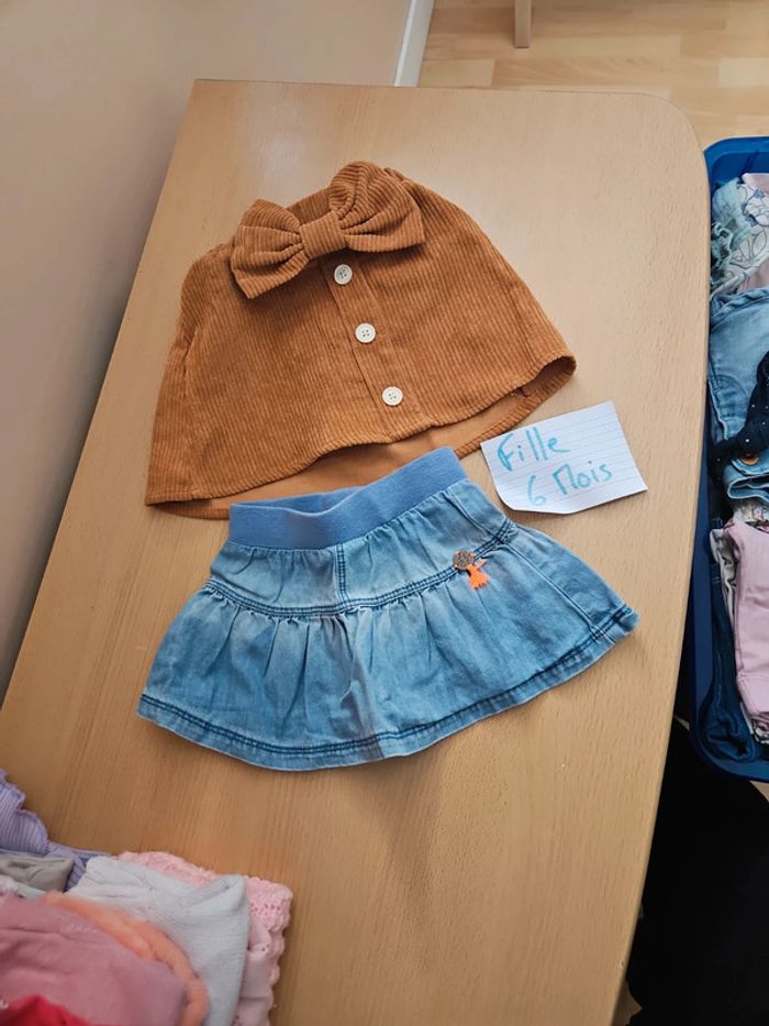 Lot vêtements fille 6 mois - photo numéro 19