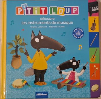 Ptit Loup - livre musical