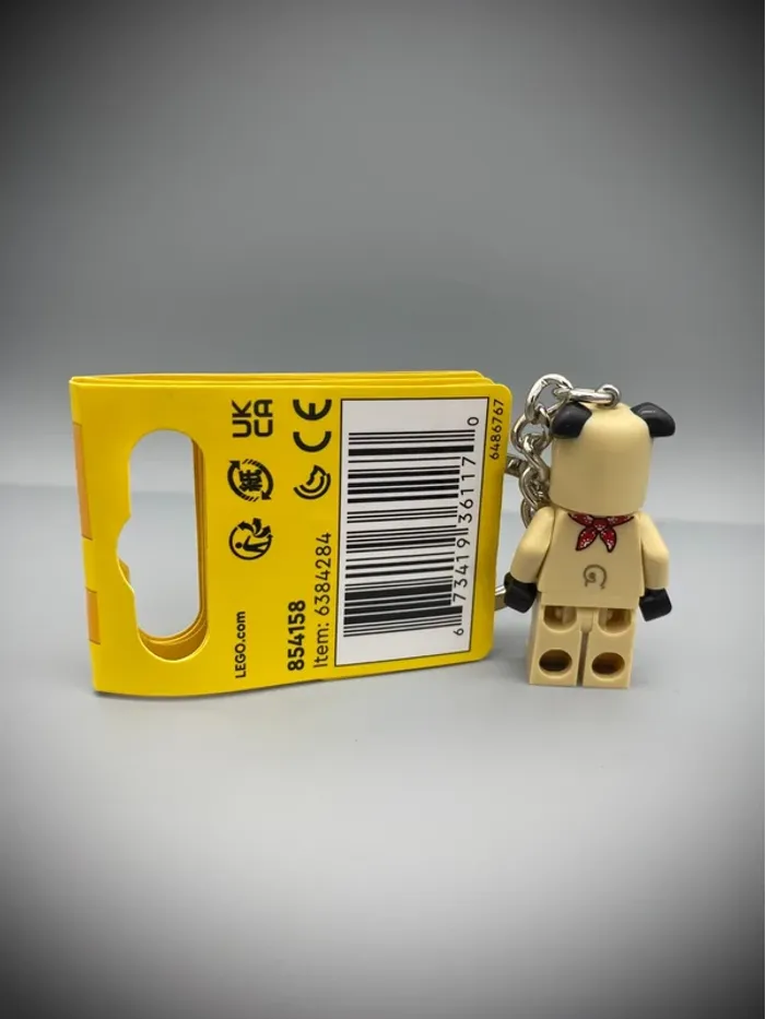 Porte-clés LEGO 854158 - Le Garçon Bouledogue Français - Neuf - photo numéro 2