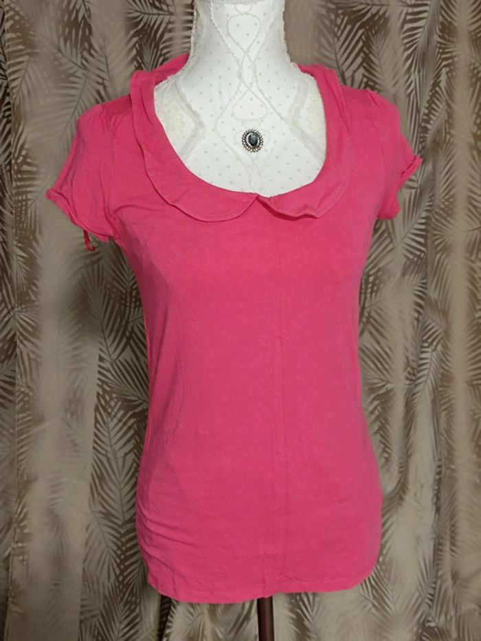 Camaïeu 🩷 t-shirt col rond 🩷38-40