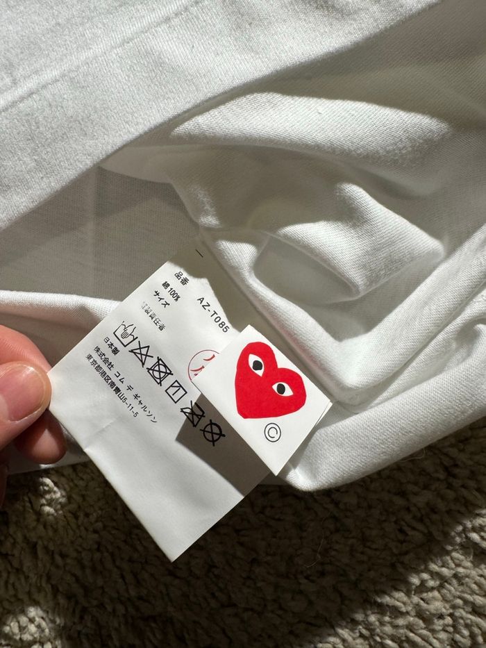 T shirt comme des garçons - photo numéro 4