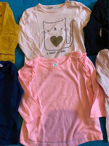 Lot 2 tee-shirts 12 mois