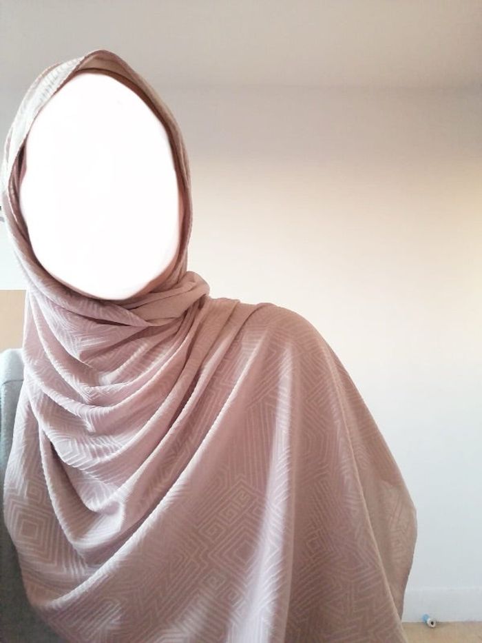 Hijab mousseline