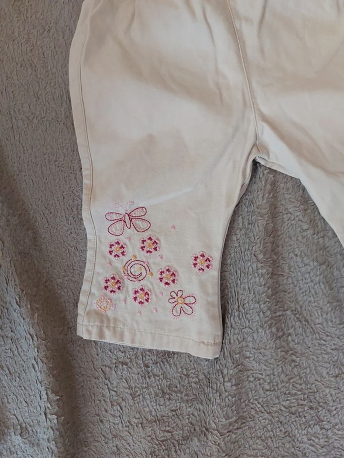 Pantalon fille T. 6 mois - photo numéro 2