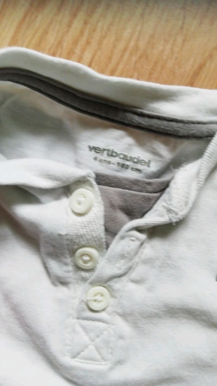 T-shirt garçon 4 ans Vertbaudet - photo numéro 3