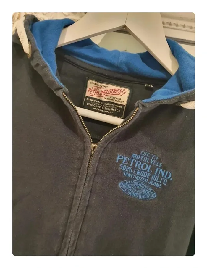 Gilet Sweat Petrol Industries 8 ans 128cm - photo numéro 2