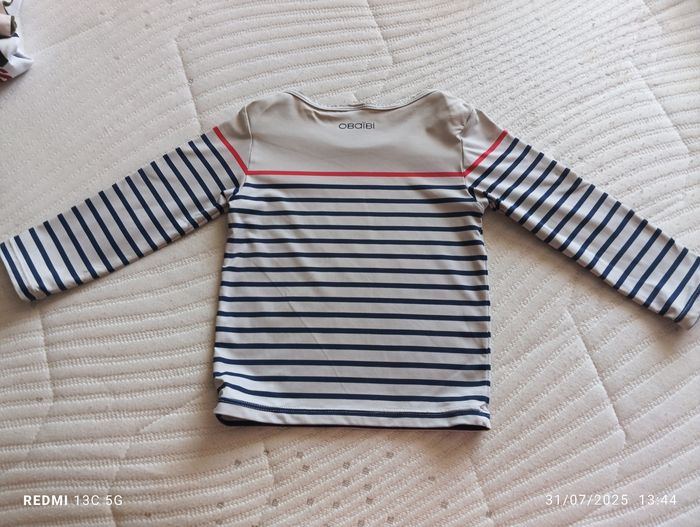 T-shirt de plage Obaïbi taille 2 ans - photo numéro 2