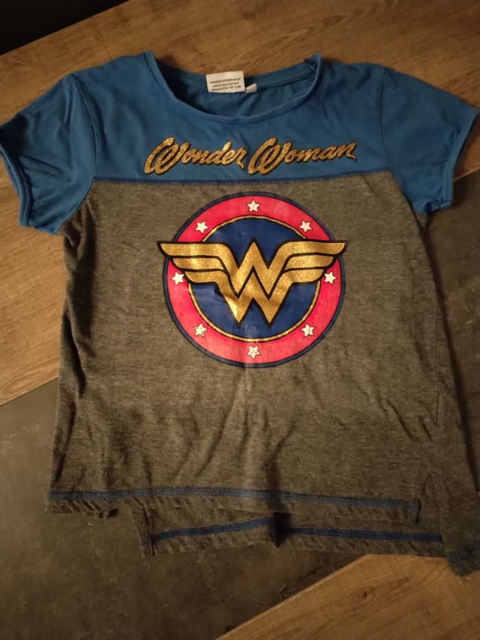Pyjama court wonder woman 10 ans - photo numéro 4