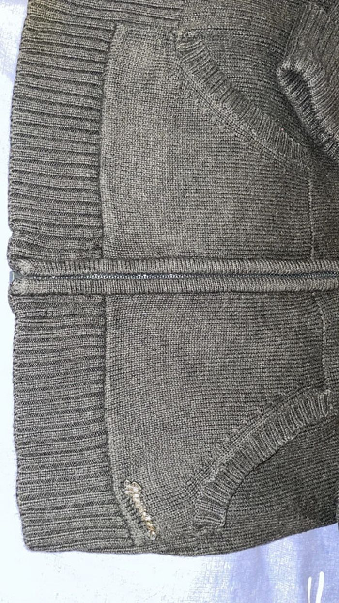 Gilet gris foncé taille S - photo numéro 3