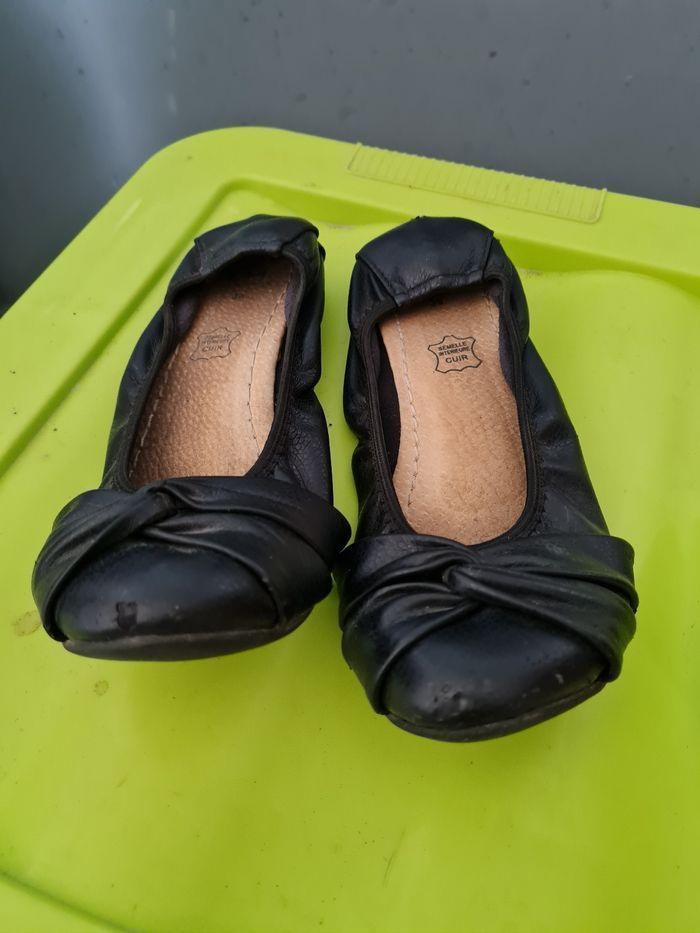 Ballerines cuir