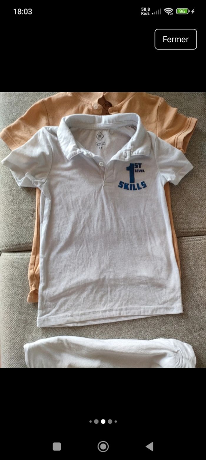 Lots de t-shirts enfant - photo numéro 5