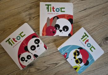 Lot livres enfant Titoc 