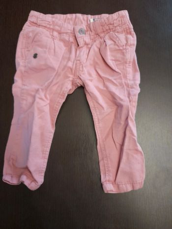 Pantacourts rose 3 ans