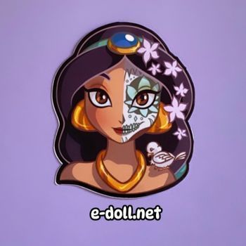 Autocollant Disney Jasmine