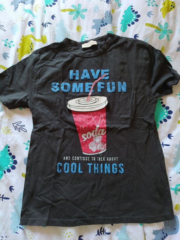Tee shirt manches courtes Zara taille 10 ans
