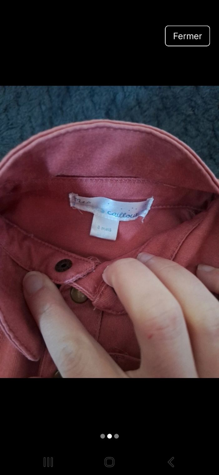 Combi pantalon 3 mois - photo numéro 2