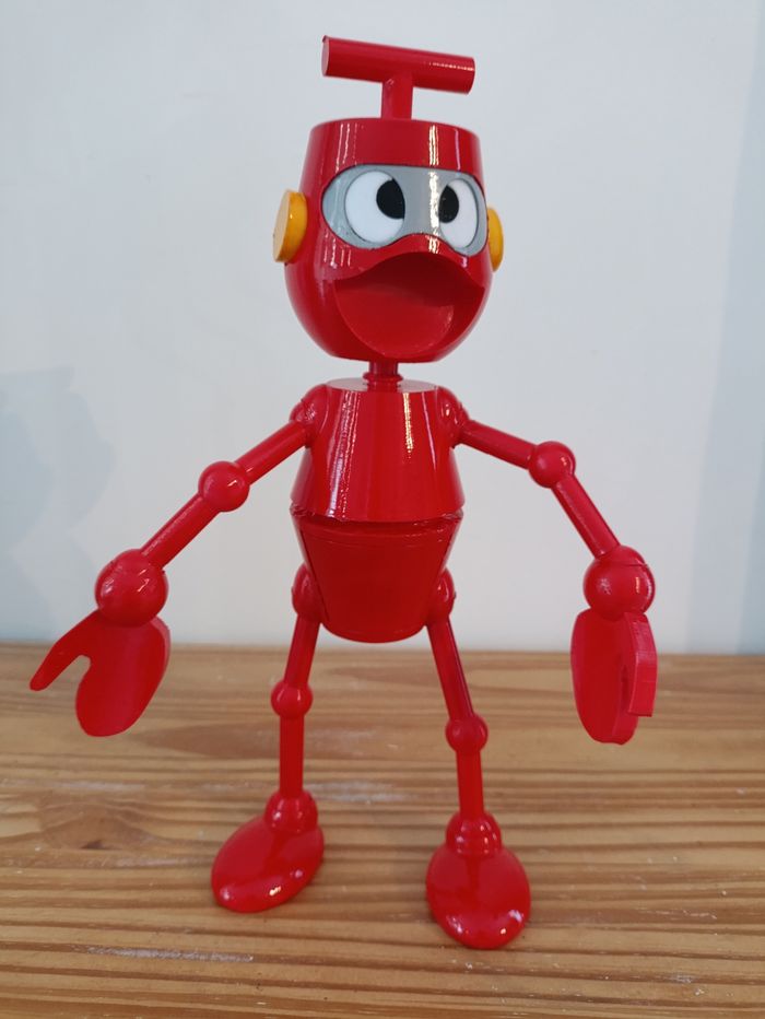 Nono articulé  le petit robot  de ulysse31