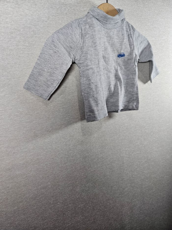 T-shirt à col roulé in extenso 3 mois - photo numéro 4