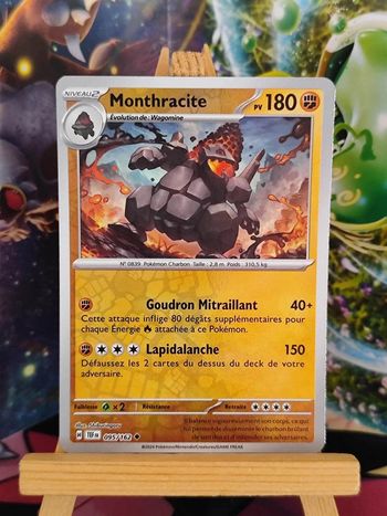 Monthracite reverse 95/162 Forces Temporelles